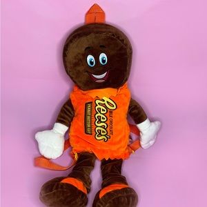 Reese Chocolate Collectible Orange and Brown Character Backpack